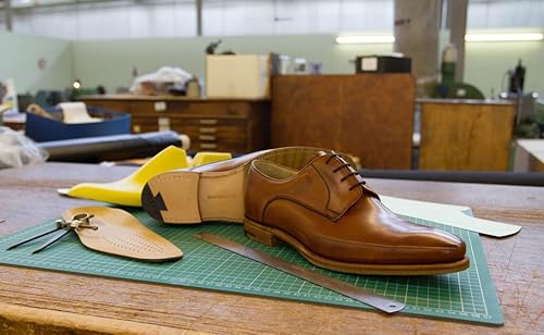 Men's Handmade Leather Brogue Oxford Dress Shoes - Timeless Elegance and Superior Craftsmanship