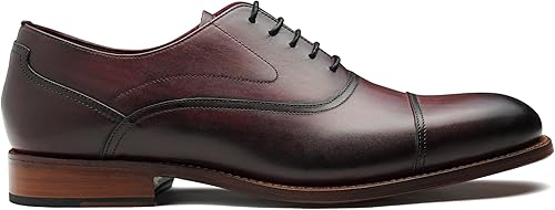 Chingford Men's Handmade Leather Brogue Oxford Dress Shoes - Timeless Elegance and Superior Craftsmanship
